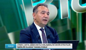 Ciner Grubu Ceo’su Gürsel Usta, Şişecam ile Yapılan Dev Anlaşmayı Anlattı