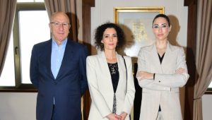 Belgian Foreign Minister Hadja Lahbib visited Ciner Holding